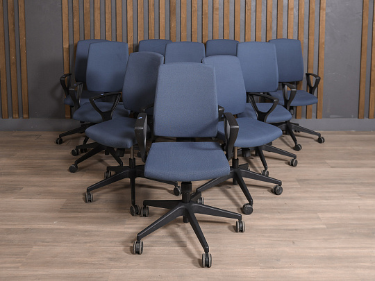 Офисное кресло Profim Ткань Синий Польша