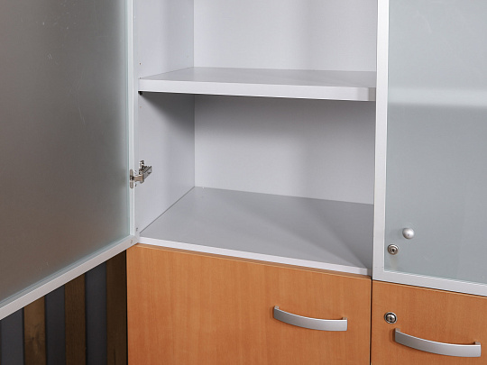 Шкаф для документов ЛДСП Ольха