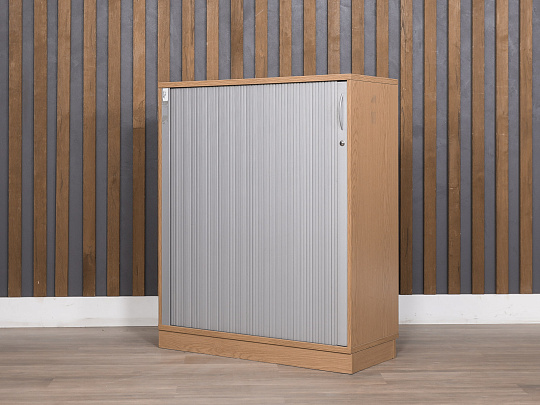 Шкаф для документов Narbutas UNI Plus ЛДСП Серый Литва