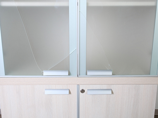 Шкаф для документов ДСП Дуб Россия