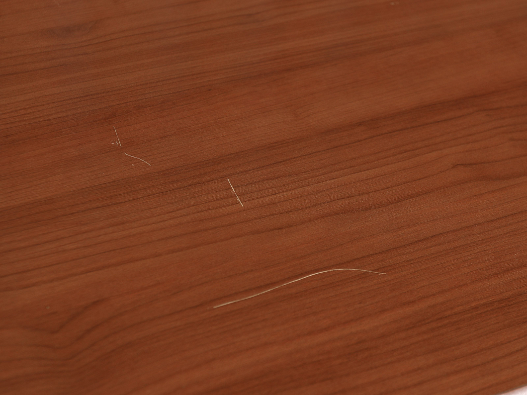 Тумба под оргтехнику ЛДСП Вишня (ТОВШ-111125)