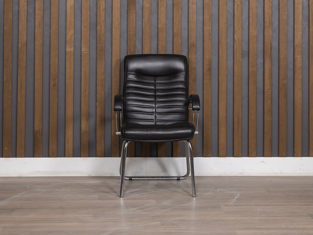 Конференц-кресло EverProf Orion CF Кожа Чёрный Россия (КФЧ-100425)