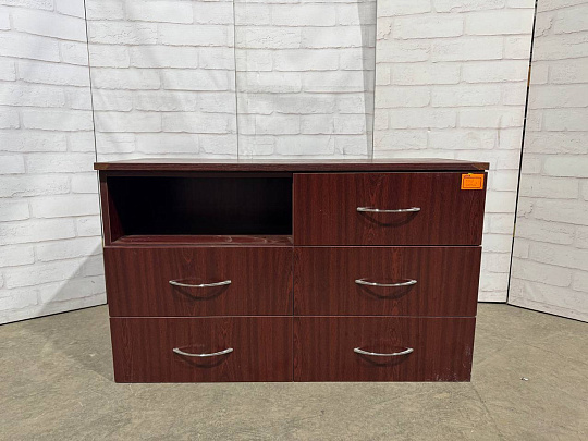 Комод-Греденция ЛДСП Махагон