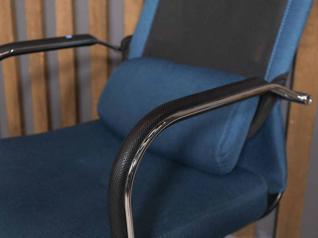 Кресло руководителя Ткань Синий (КРТСН-271225)