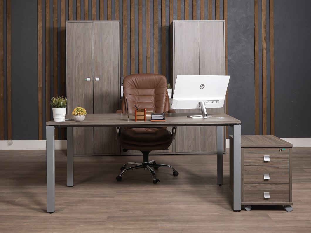 Кабинет руководителя ЛДСП Ясень шимо (КРЯШ1-300825)