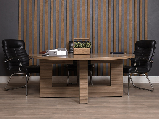 Стол для переговоров Timeoffice МДФ Ясень шимо Италия