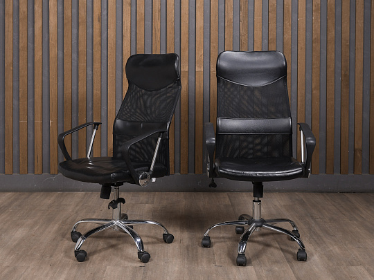 Офисное кресло Искусственная кожа Чёрный Россия
