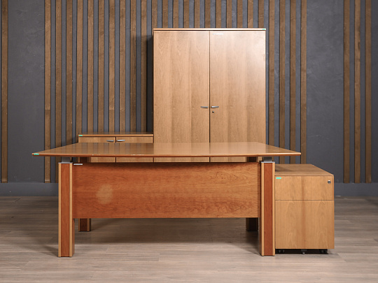Кабинет руководителя Steelcase ЛДСП Орех США