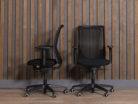 Офисное кресло Ткань Чёрный Италия