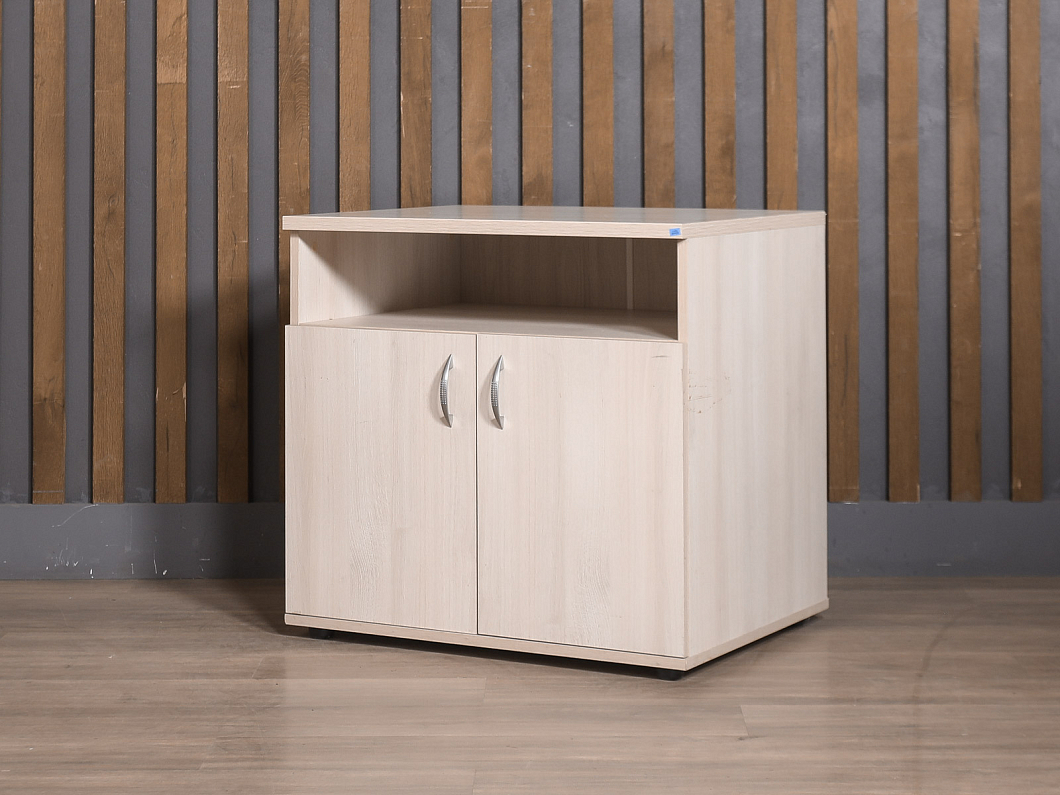 Тумба под оргтехнику ЛДСП Бук (ТОБК-201125)