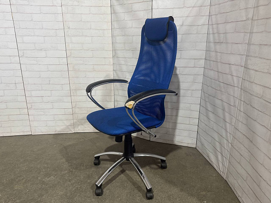Офисное кресло Metta Ткань Синий Россия
