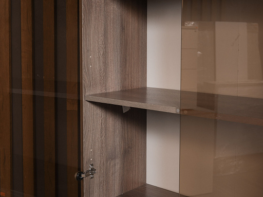 Шкаф для документов ЛДСП Ясень шимо