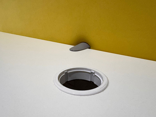 Стол прямоугольный ЛДСП Белый Импорт