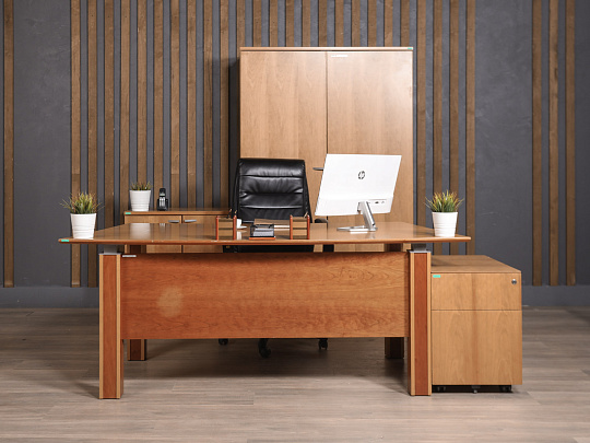 Кабинет руководителя Steelcase ЛДСП Орех США