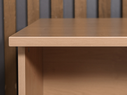 Стол прямоугольный ЛДСП Ольха