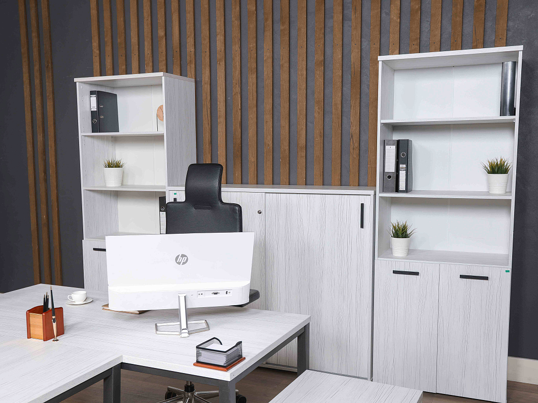 Кабинет руководителя Sitara ЛДСП Белый Россия (КРБ-120825)