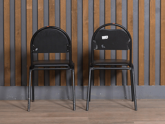 Офисный стул Искусственная кожа Чёрный