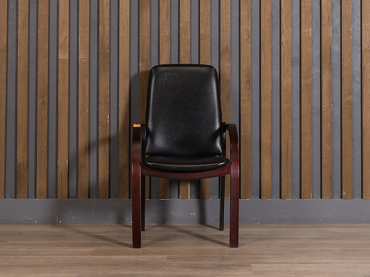 Конференц-кресло Искусственная кожа Чёрный