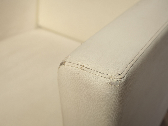 Кресло Искусственная кожа Белый