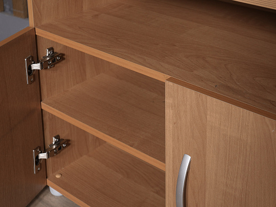 Тумба под оргтехнику ЛДСП Ольха