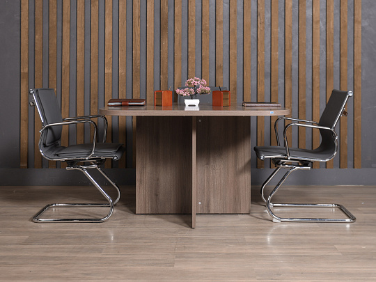 Стол для переговоров ЛДСП Ясень шимо