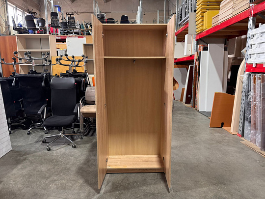 Шкаф для одежды ЛДСП Ясень шимо Россия