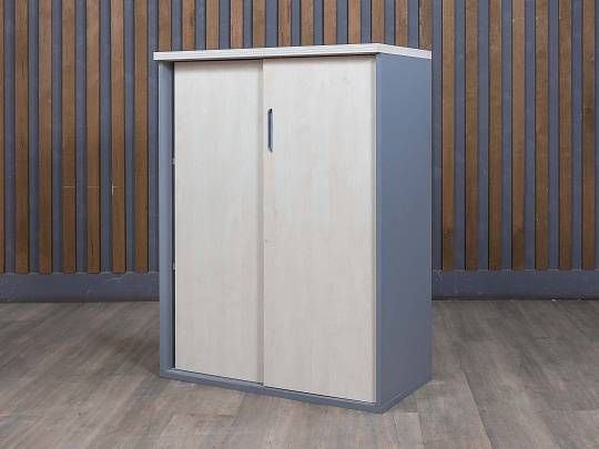 Шкаф для документов ЛДСП Дуб Россия