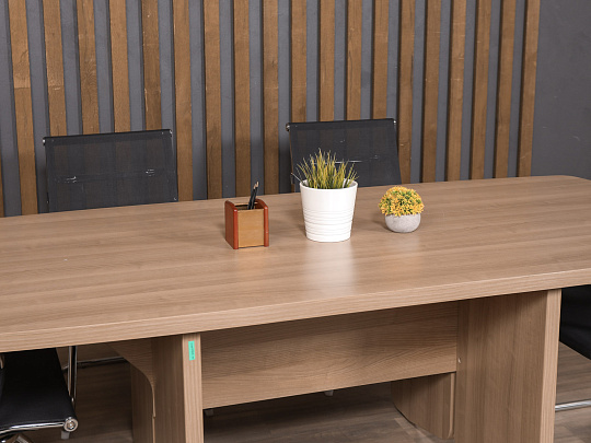 Стол для переговоров Аккорд Директор ЛДСП Ясень шимо