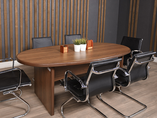 Стол для переговоров Шпон Орех