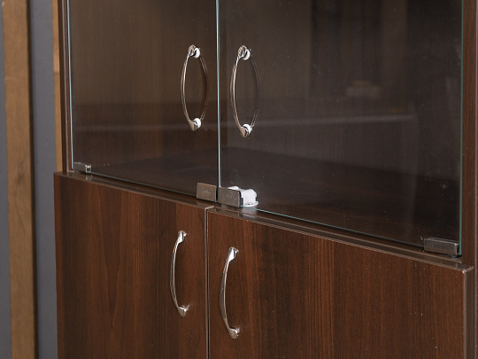 Шкаф для документов ЛДСП Орех