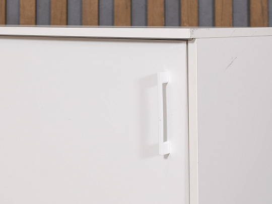 Шкаф для документов ЛДСП Белый Россия