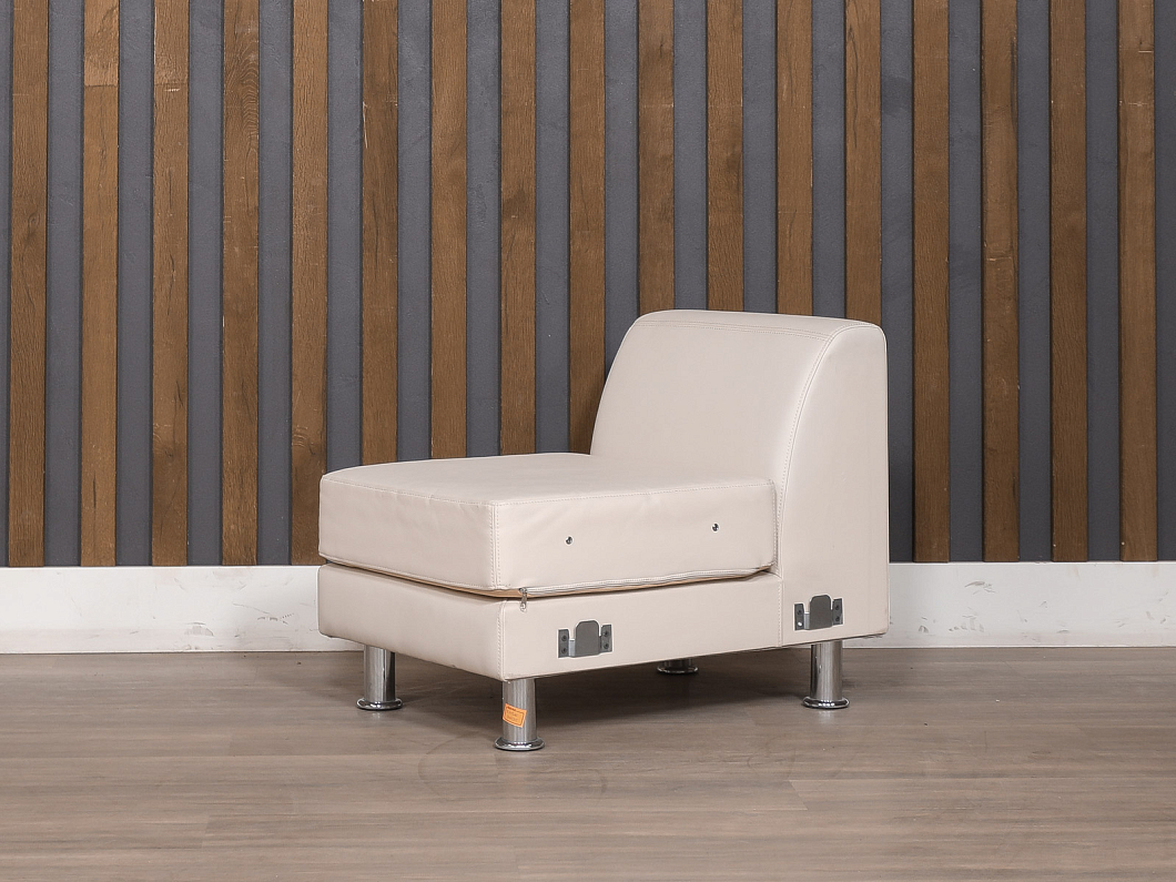 Кресло Искусственная кожа Бежевый (КМБЖ-120525)