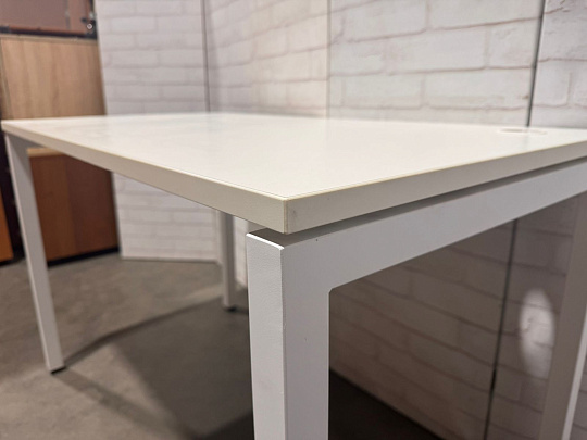 Стол прямоугольный ЛДСП Белый Европа