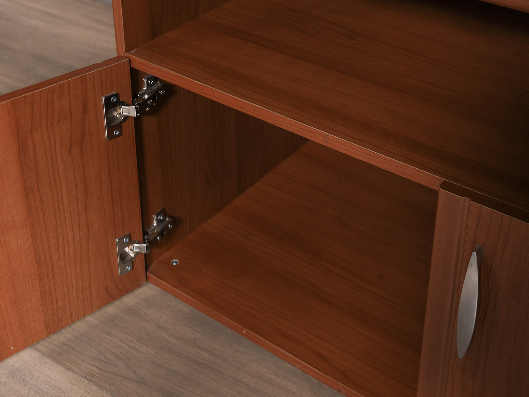 Тумба под оргтехнику ЛДСП Вишня (ТОВШ-111125)