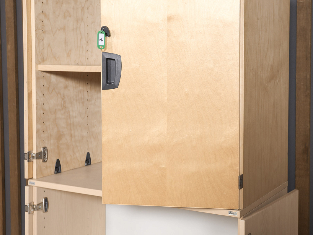 Шкаф для документов Kinnarps ЛДСП Ольха Швеция (ШДОХ-220125)