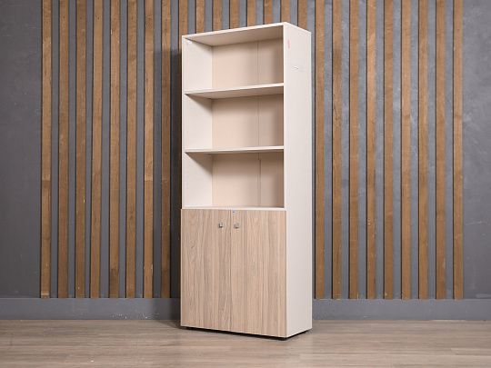 Шкаф для документов ЛДСП Ясень шимо