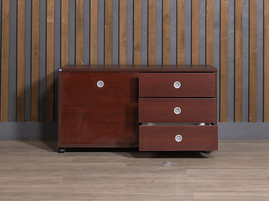 Комод-Греденция ЛДСП Махагон