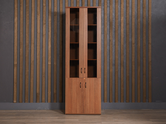 Шкаф для документов ЛДСП Вишня