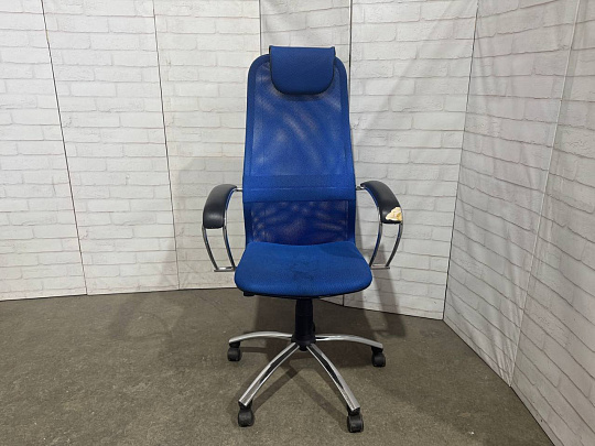 Офисное кресло Metta Ткань Синий Россия