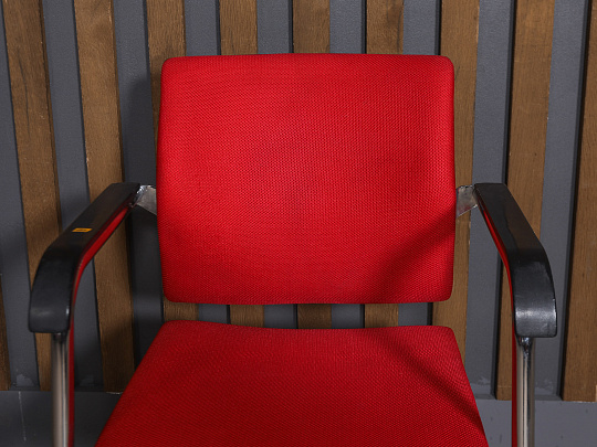 Конференц-кресло Ткань Красный