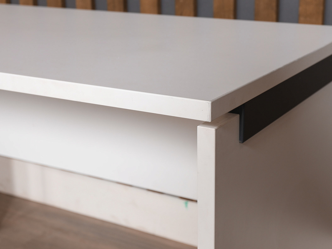 Стол прямоугольный ЛДСП Белый (СПБ-250725) Стол прямоугольный ЛДСП Белый (СПБ-250725)