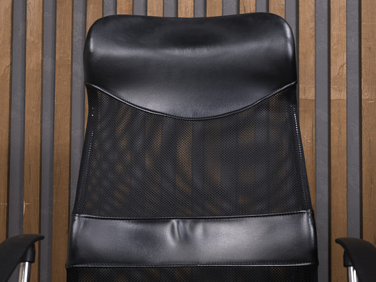 Офисное кресло Искусственная кожа Чёрный Россия