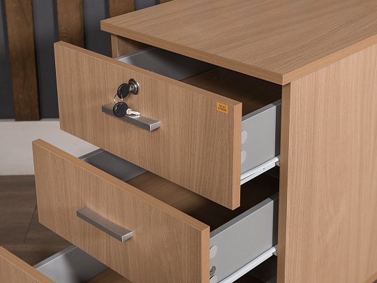 Тумба подкатная ЛДСП Ольха