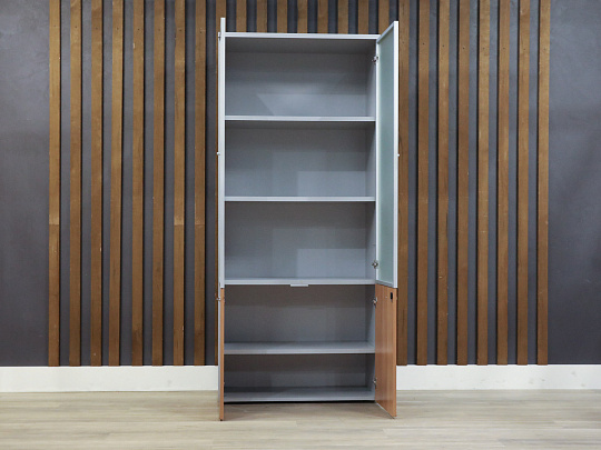 Шкаф для документов ЛДСП Ольха