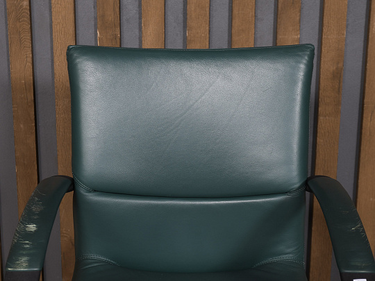 Конференц-кресло Кожа Зелёный Импорт