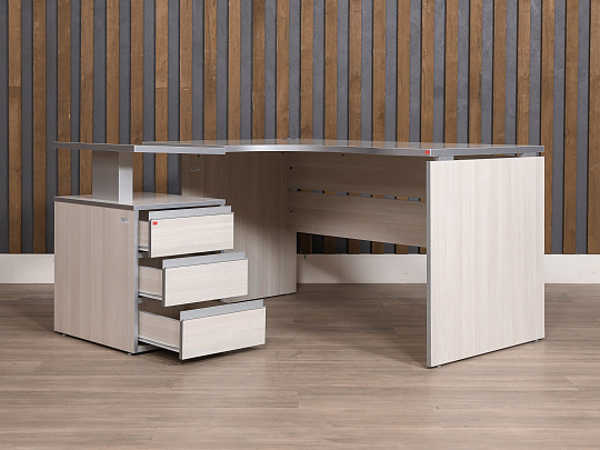 Стол с тумбой Bella Vita ЛДСП Бук Беларусь