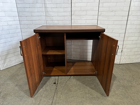 Тумба под оргтехнику ЛДСП Орех