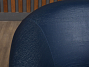 Кресло мягкое 680x650 Искусственная кожа Синий Россия (КМСН-130423)