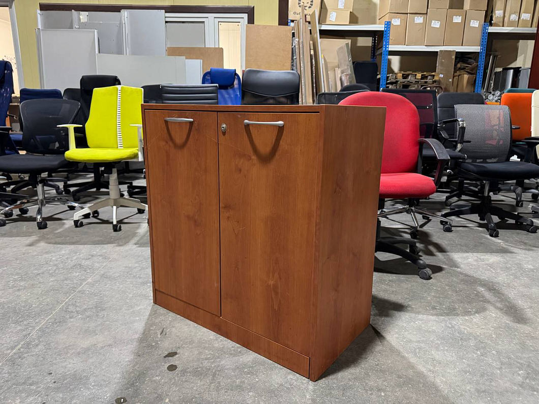 Тумба под оргтехнику ЛДСП Орех Россия (24363-210126)