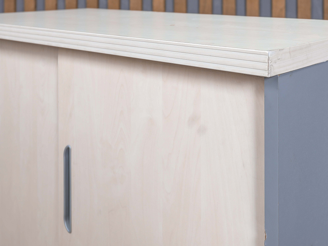 Шкаф для документов ЛДСП Дуб Россия (ШДД-171224)